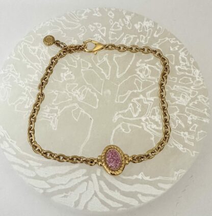 Bracelet doré rose