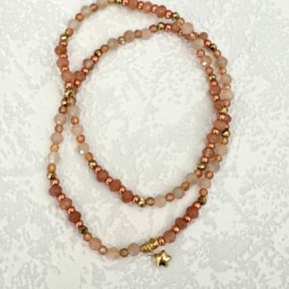 Bracelet jade Pierre de soleil