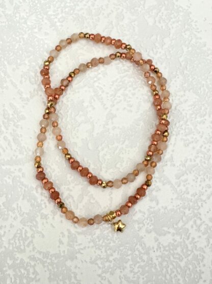 Bracelet jade Pierre de soleil