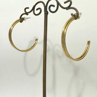 Boucles créoles dorées